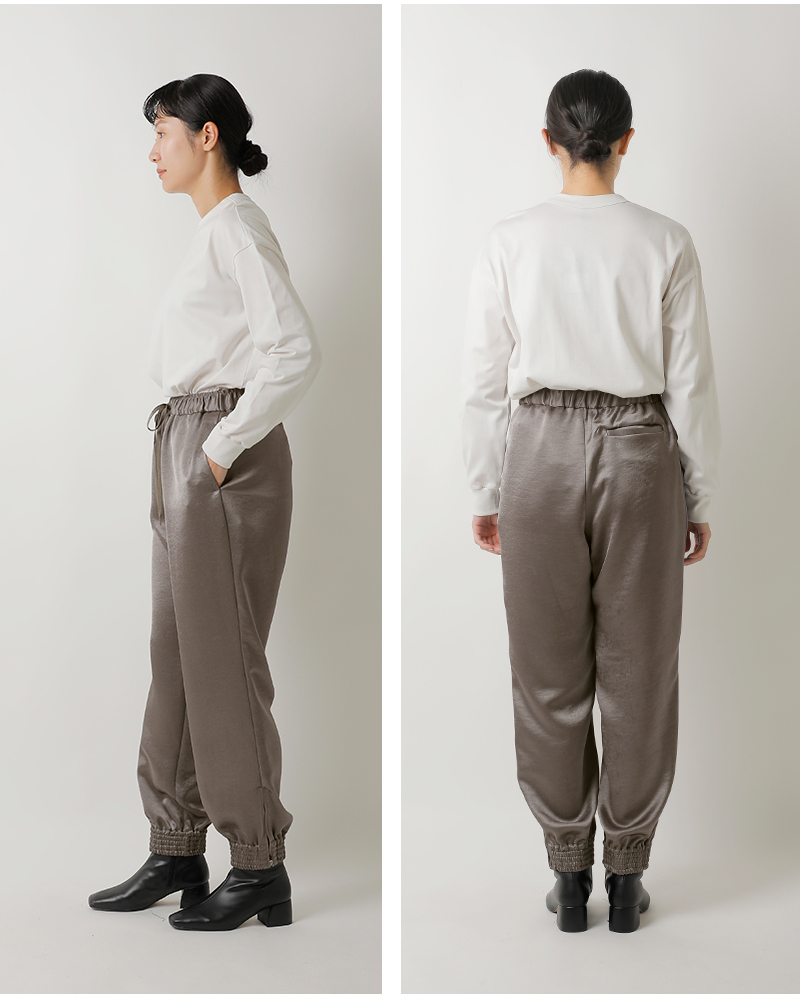 Munich(ミューニック)ヴィンテージダブルサテントラックパンツmn252p43