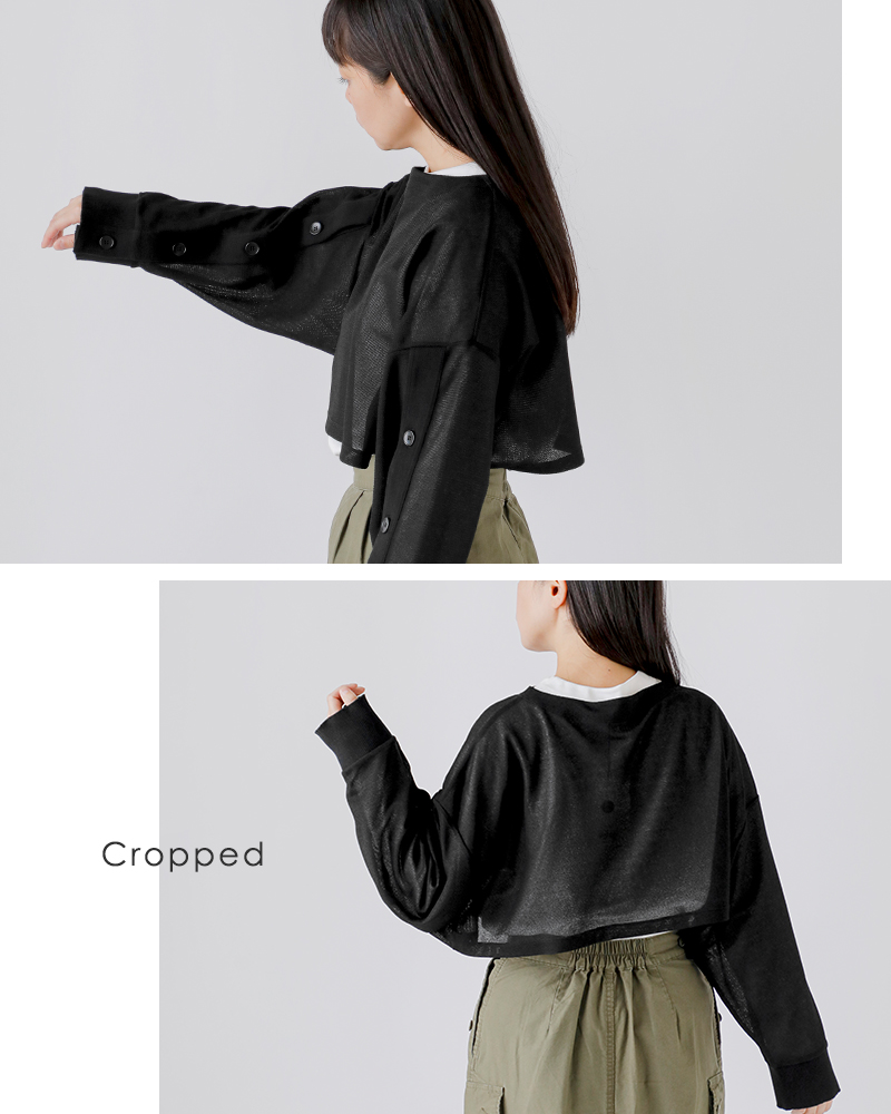 Munich(ミューニック)ロングスリーブショートトップスmn252u02