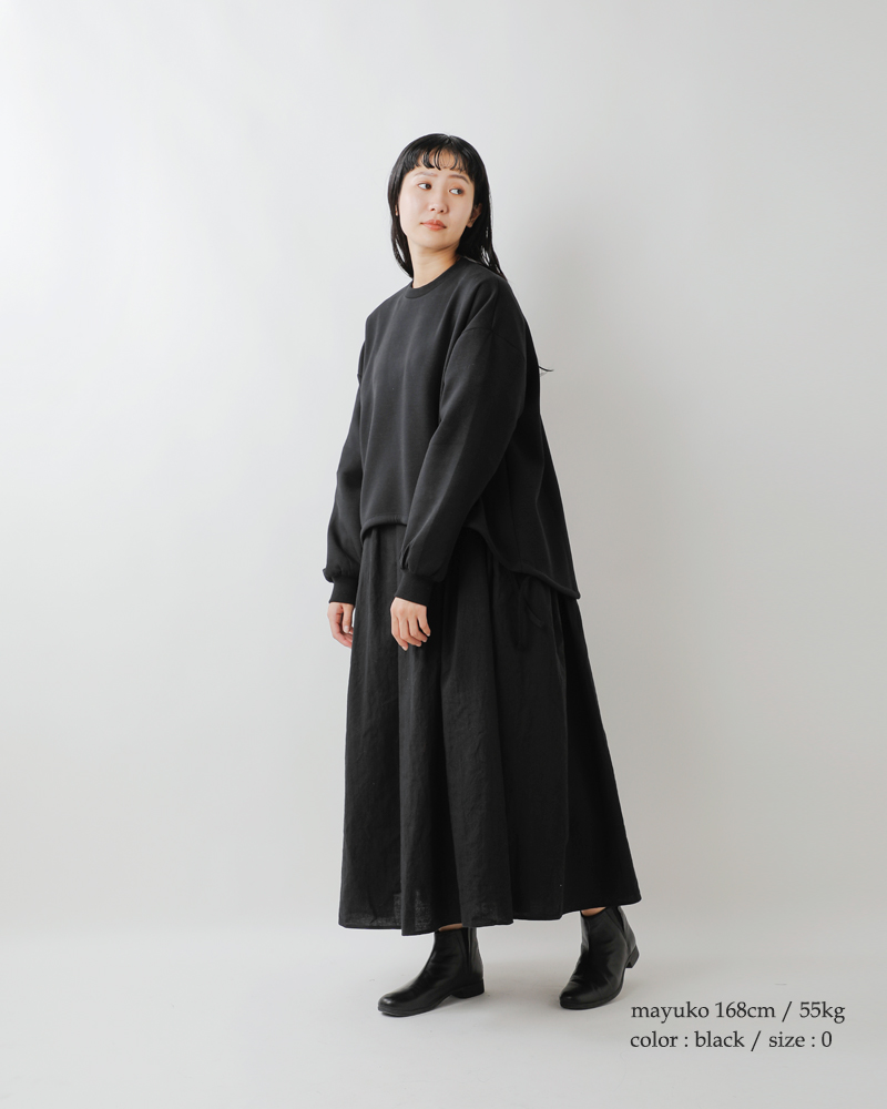 MANON(マノン)ダンボールニット長袖スピンドルTシャツ“CARDBOARDKNITLONGSLEEVESPINDLETEE”mnn-c-172