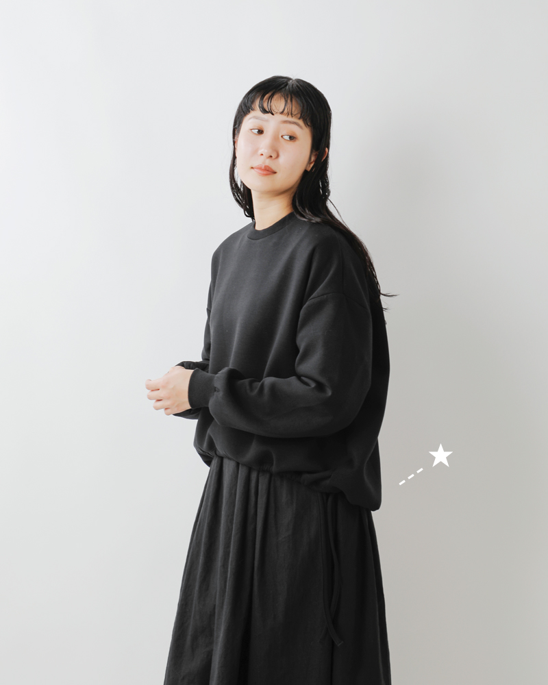 MANON(マノン)ダンボールニット長袖スピンドルTシャツ“CARDBOARDKNITLONGSLEEVESPINDLETEE”mnn-c-172