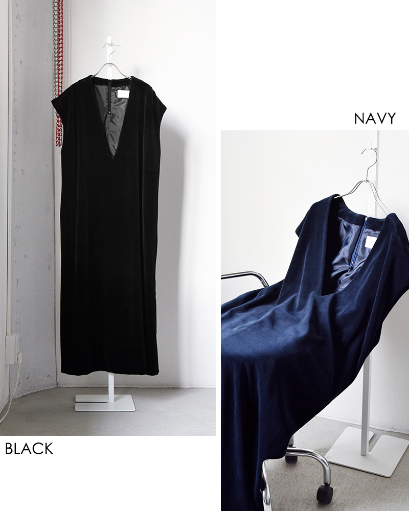 MANON(マノン)コットンベロアワンピース“VELOREONEPIECE”mnn-op-118