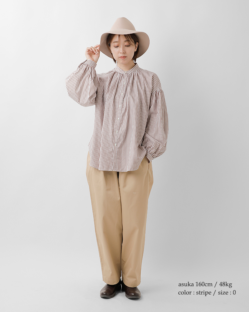 MANON(マノン)コットンハイスペックピンオックスアミカルシャツ“PINOXAMICALSHT”mnn-sh-301