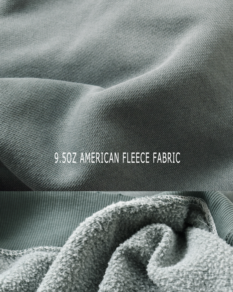 MOOJIMOOJI(ムージームージー)コットンクラシッククルーネックエイジドスウェットシャツ“CLASSICCREWNECKAGED”moo-25f-10