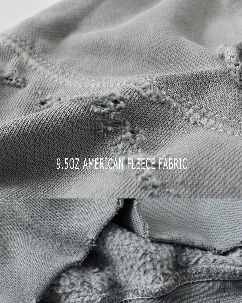 MOOJIMOOJI(ムージームージー)コットンクラシックフーディーエイジドスウェットパーカー“CLASSICHOODIEAGED”moo-25f-11