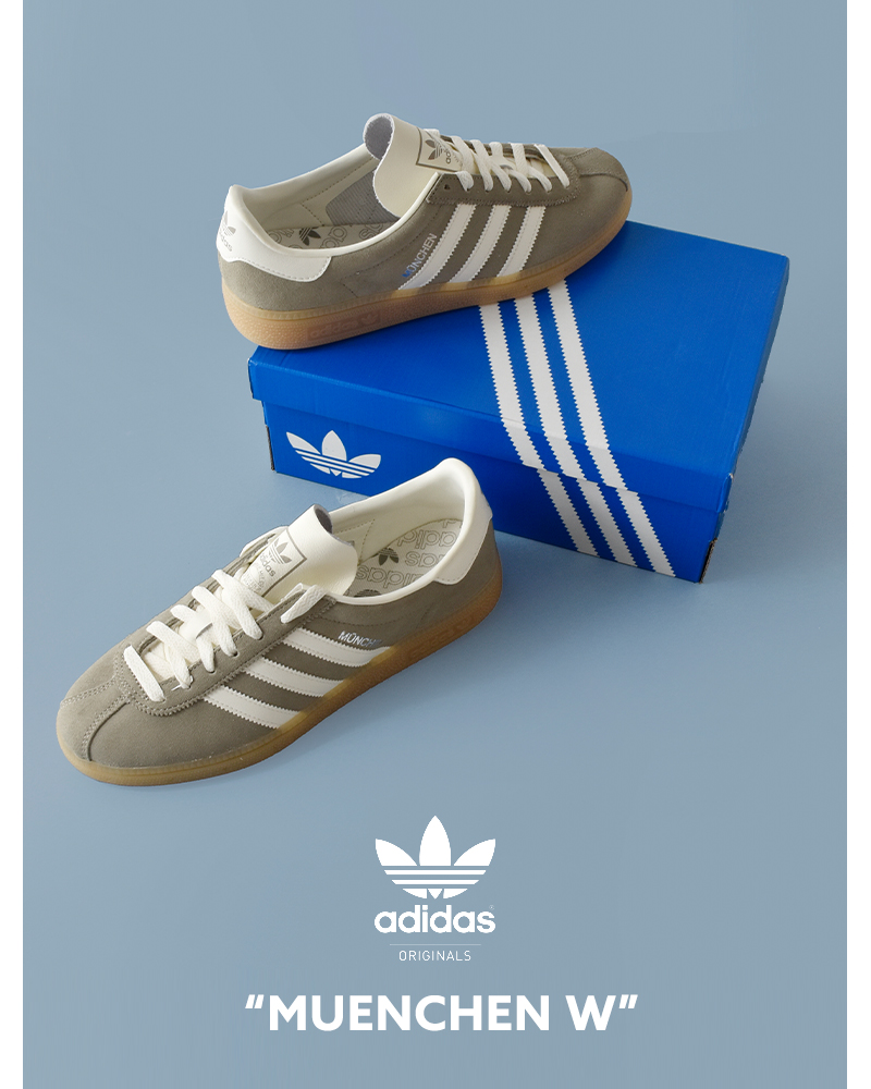 adidas Originals(アディダス オリジナルス)ミュンヘンWプレミアムスエードローカットスニーカー“MUENCHENW”muenchen-w