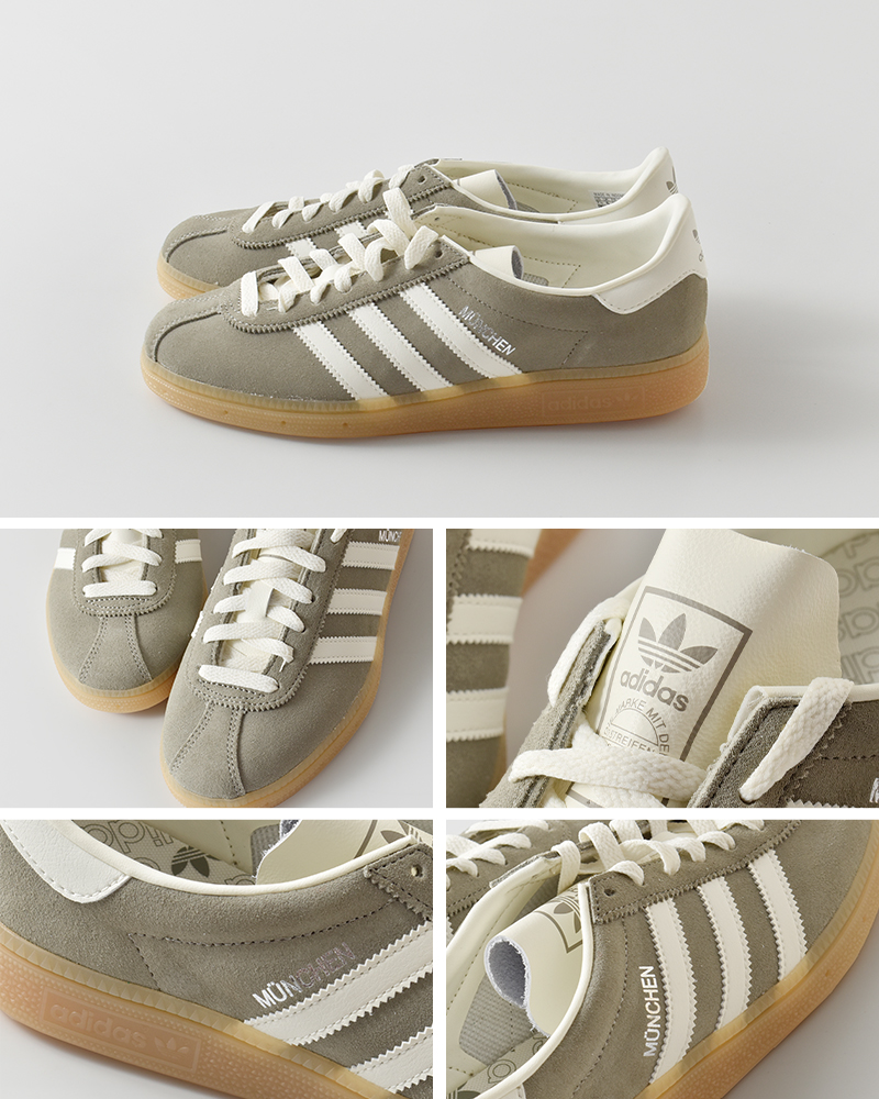adidas Originals(アディダス オリジナルス)ミュンヘンWプレミアムスエードローカットスニーカー“MUENCHENW”muenchen-w