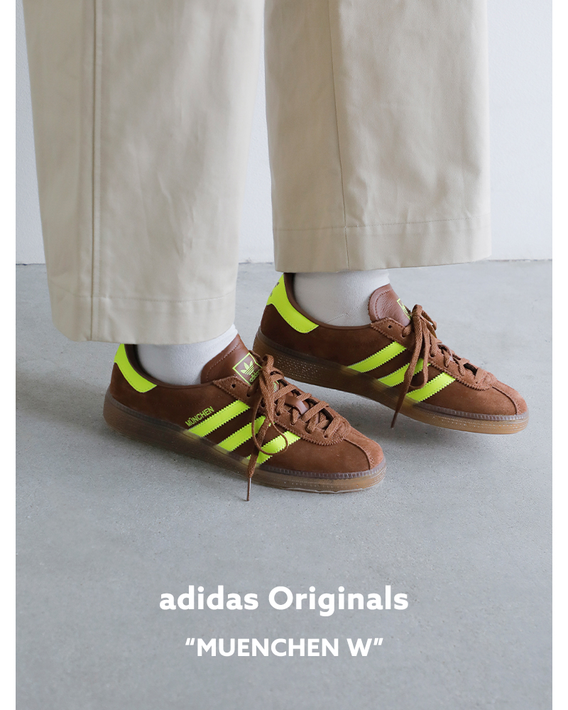 adidas Originals(アディダス オリジナルス)ミュンヘンWプレミアムスエードローカットスニーカー“MUENCHENW”muenchen-w