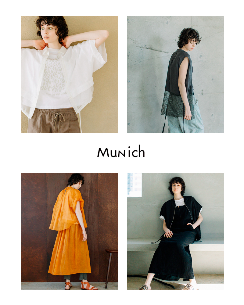 Munich(ミューニック)ヴィンテージダブルサテントラックパンツmn252p43