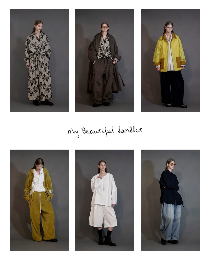 【専用出品】my beautiful landlet ニット my beautiful landlet カーディガン 「my landlet」 RIB KNIT