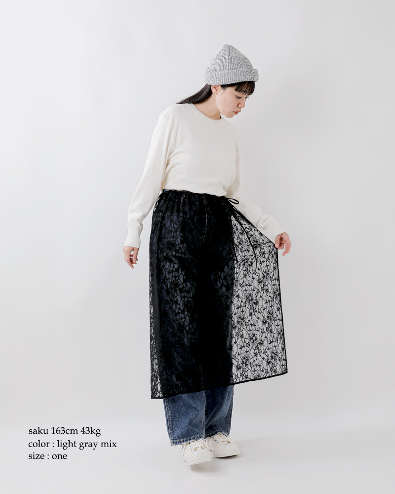 Nine Tailor(ナインテイラー)コットンシルクブレンド三つ折りニット帽“OrachWatch”n-1530