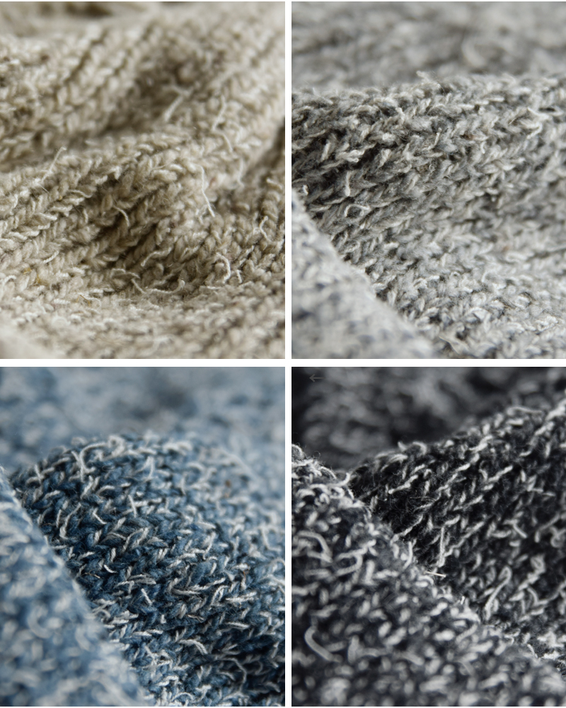 Nine Tailor(ナインテイラー)コットンシルクブレンド三つ折りニット帽“OrachWatch”n-1530