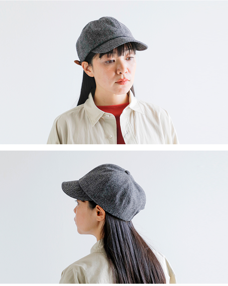 Nine Tailor(ナインテイラー)レザーベルト6パネルキャップ“Lymingtoncap”n-196-same1