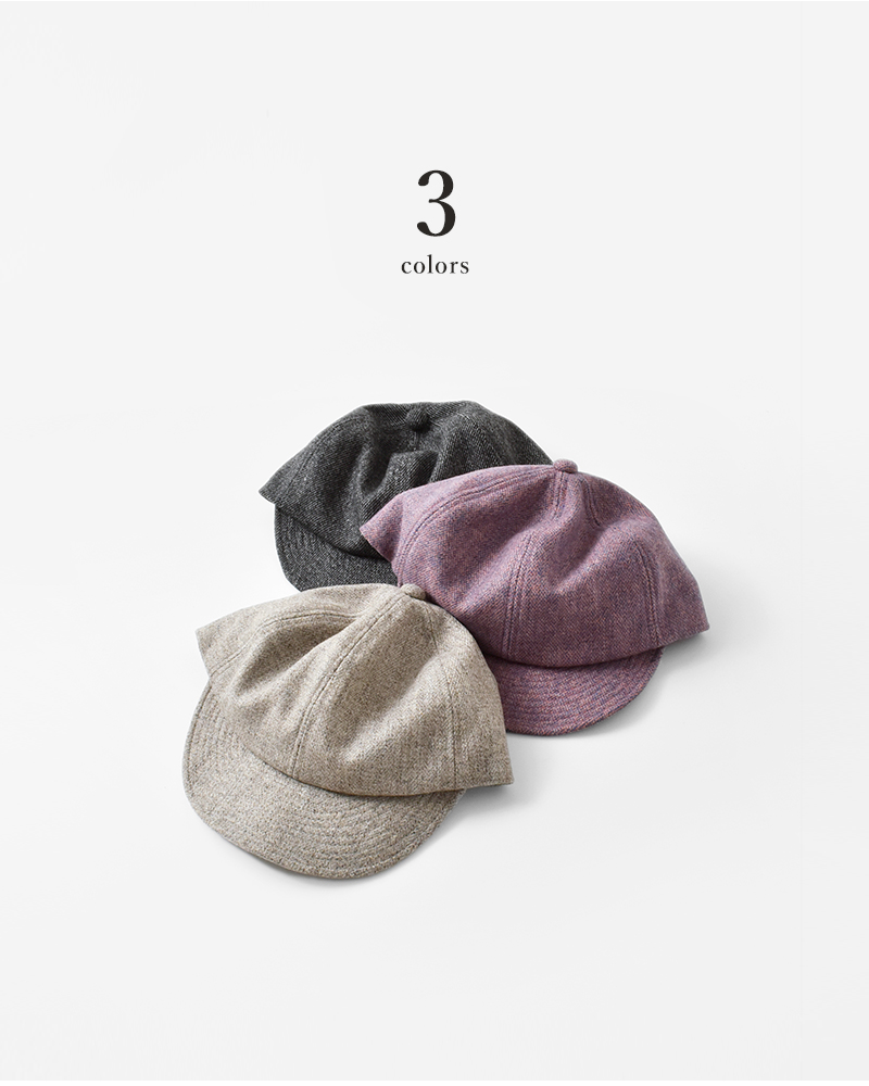 Nine Tailor ナインテイラー レザーベルト 6パネル キャップ