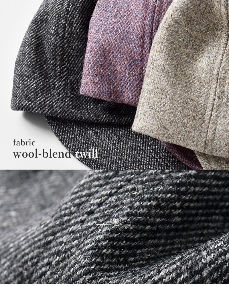 Nine Tailor(ナインテイラー)レザーベルト6パネルキャップ“Lymingtoncap”n-196-same1