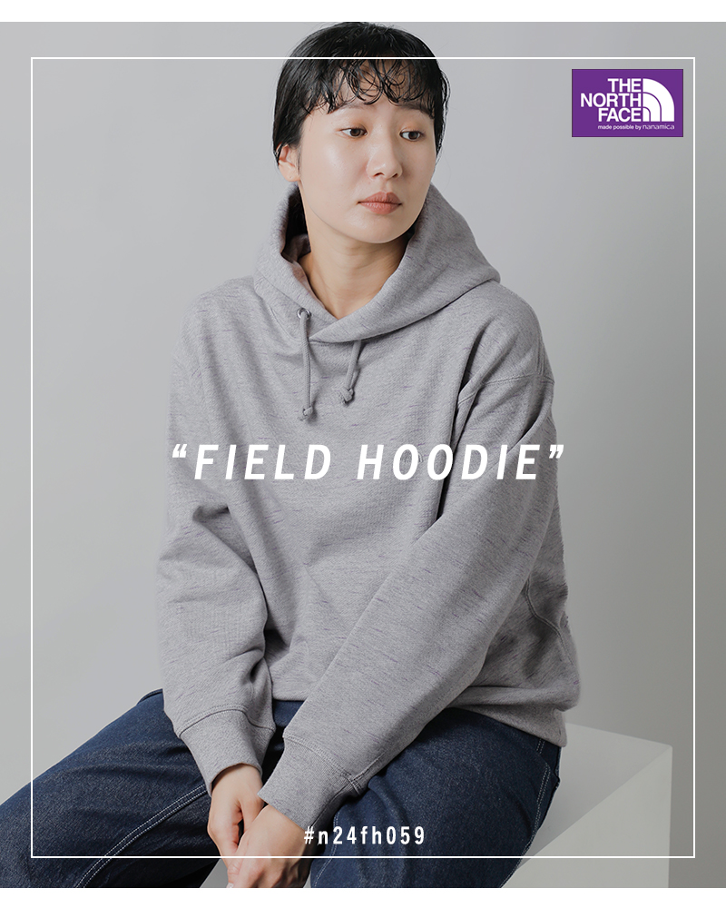 THE NORTH FACE PURPLE LABEL(ノースフェイスパープルレーベル)フィールドフーディスウェットプルオーバー“FieldHoodie”n24fh059