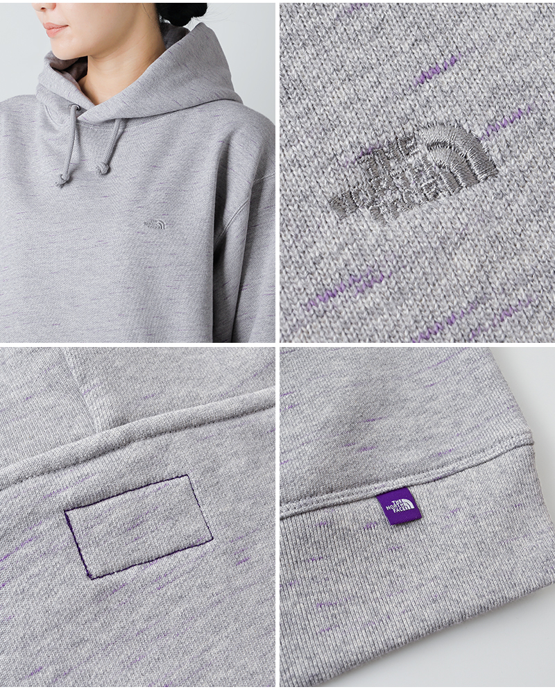 THE NORTH FACE PURPLE LABEL(ノースフェイスパープルレーベル)フィールドフーディスウェットプルオーバー“FieldHoodie”n24fh059