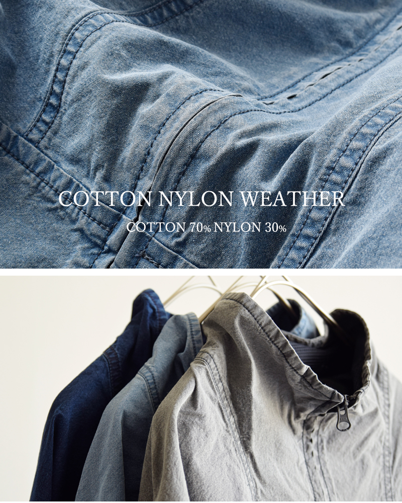 THE NORTH FACE PURPLE LABEL(ノースフェイスパープルレーベル)ウェザーフィールドジャケット“CottonNylonWeatherFieldJacket”n25fa001