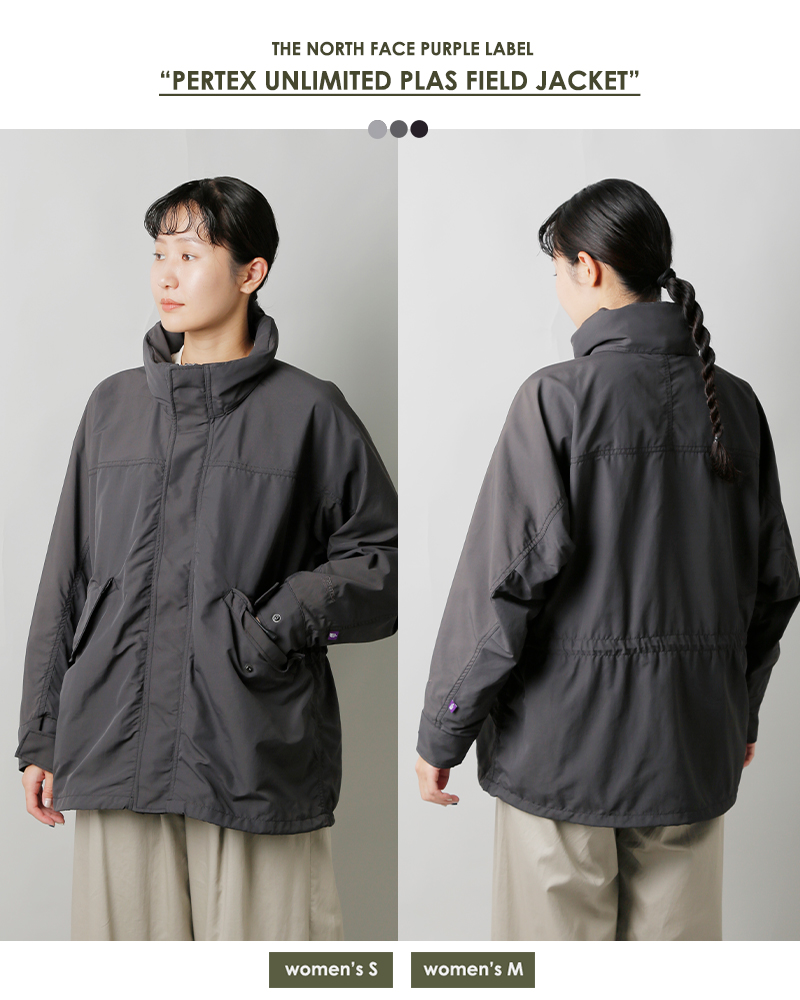 THE NORTH FACE PURPLE LABEL(ノースフェイスパープルレーベル)撥水パーテックスアンリミテッドフィールドジャケット“PERTEXUNLIMITEDPLASFieldJacket”n25fa035