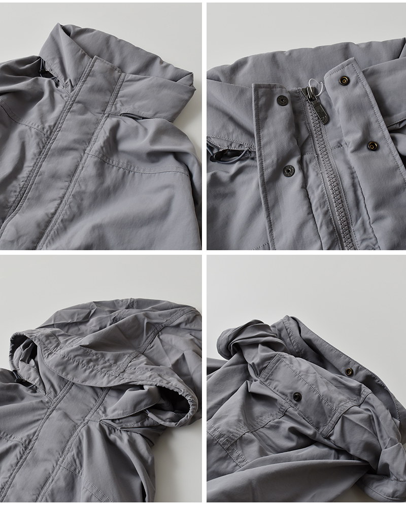 THE NORTH FACE PURPLE LABEL(ノースフェイスパープルレーベル)撥水パーテックスアンリミテッドフィールドジャケット“PERTEXUNLIMITEDPLASFieldJacket”n25fa035
