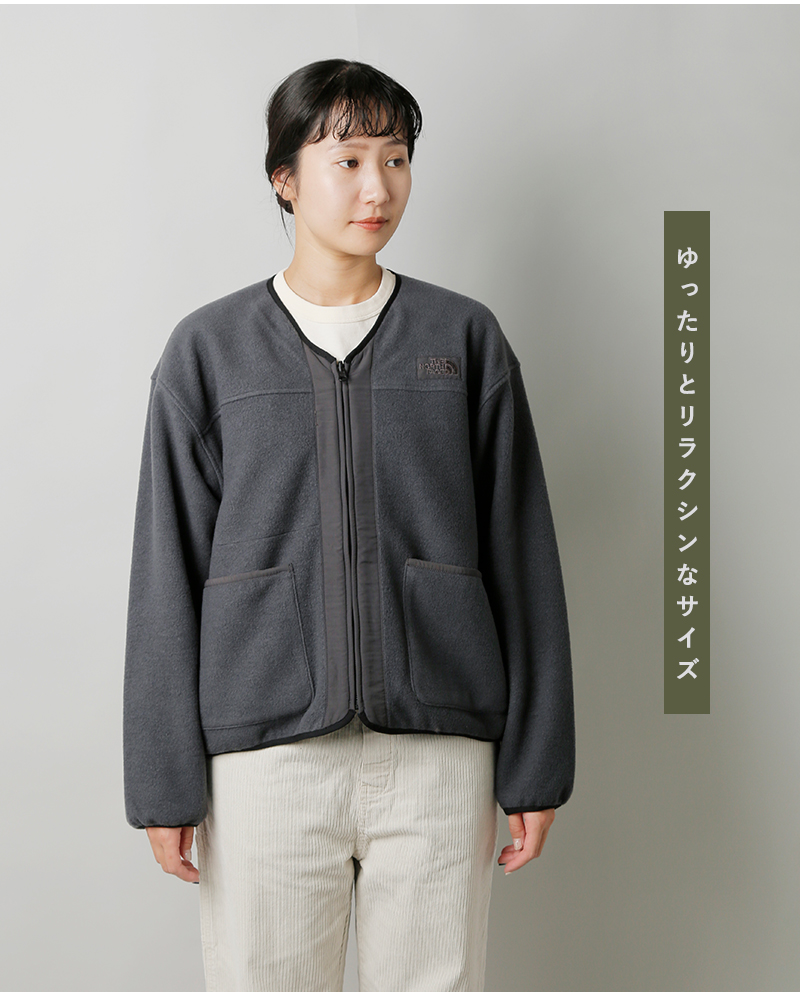 THE NORTH FACE PURPLE LABEL(ノースフェイスパープルレーベル)プラスフリースフィールドカーディガン“PLASFleeceFieldCardigan”n25fa037