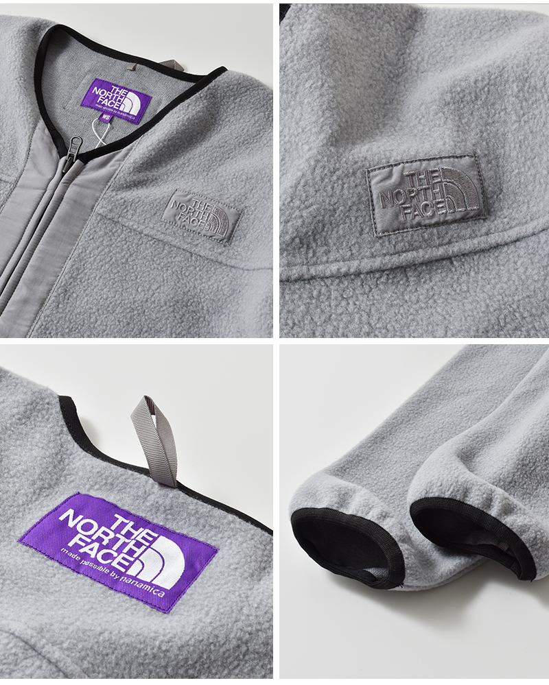 THE NORTH FACE PURPLE LABEL(ノースフェイスパープルレーベル)プラスフリースフィールドカーディガン“PLASFleeceFieldCardigan”n25fa037