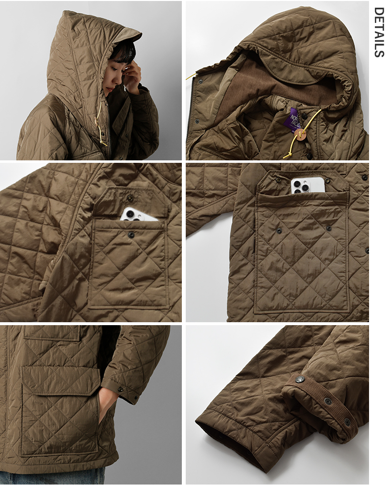 THE NORTH FACE PURPLE LABEL(ノースフェイスパープルレーベル)キルティングフィールドマウンテンパーカ“QuiltingFieldMountainParka”n25fa087