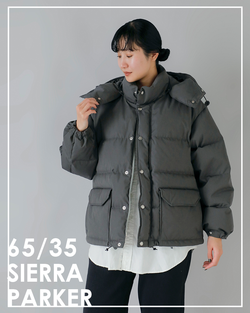THE NORTH FACE PURPLE LABEL(ノースフェイスパープルレーベル)撥水シエラパーカー“65/35SierraParka”n25fa104