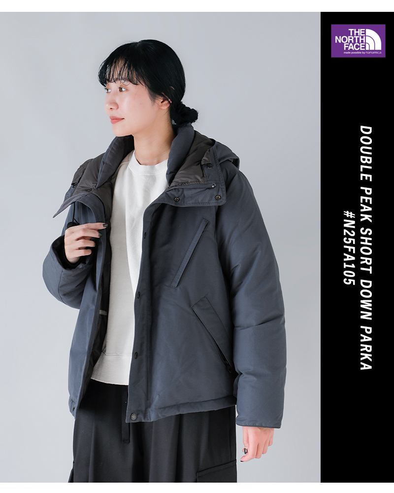 THE NORTH FACE PURPLE LABEL(ノースフェイスパープルレーベル)撥水ダブルピークショートダウンパーカ“DoublePeakShortDownParka”n25fa105