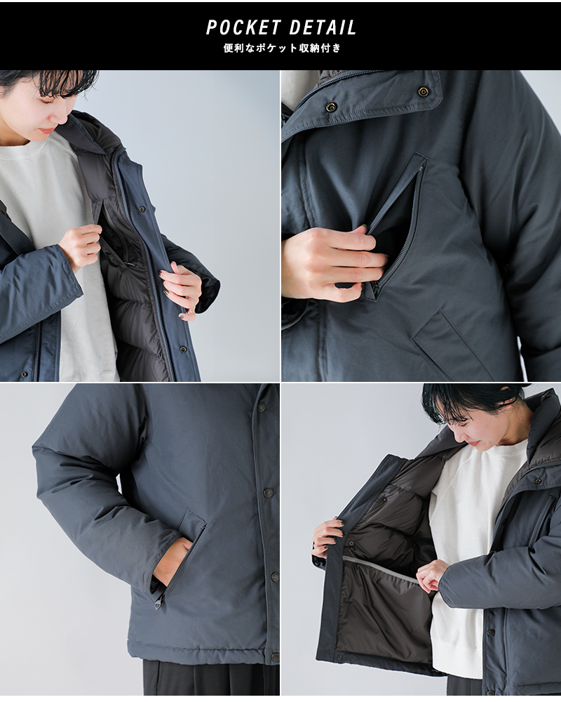 THE NORTH FACE PURPLE LABEL(ノースフェイスパープルレーベル)撥水ダブルピークショートダウンパーカ“DoublePeakShortDownParka”n25fa105