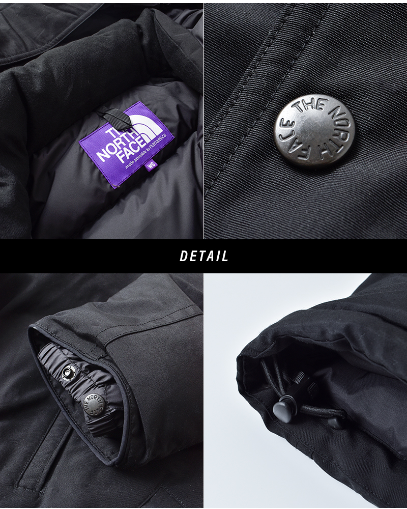 THE NORTH FACE PURPLE LABEL(ノースフェイスパープルレーベル)撥水ダブルピークショートダウンパーカ“DoublePeakShortDownParka”n25fa105