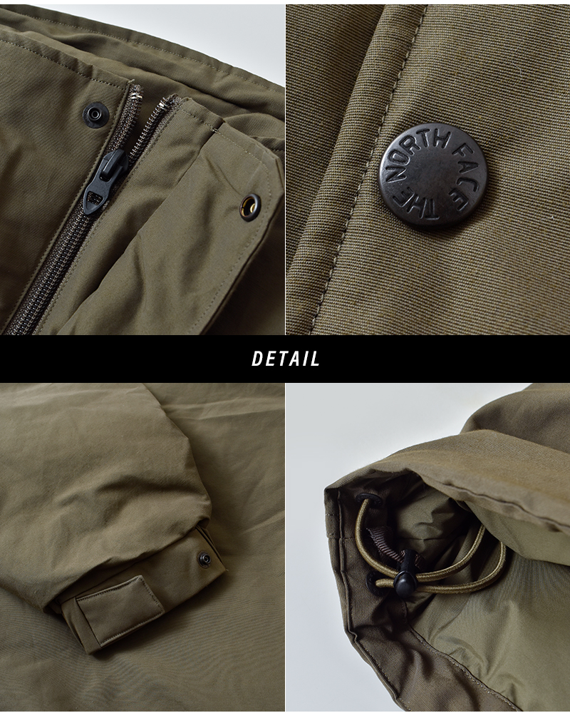 THE NORTH FACE PURPLE LABEL(ノースフェイスパープルレーベル)撥水ダブルピークフィールドダウンコート“DoublePeakFieldDownCoat”n25fb106