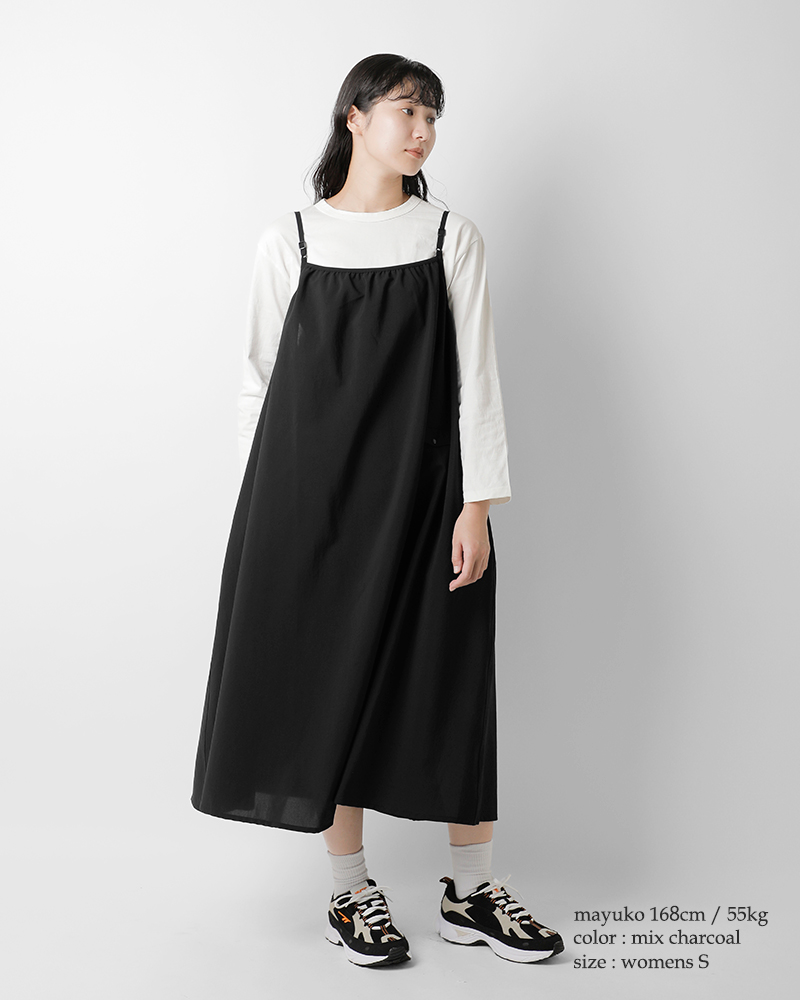 THE NORTH FACE PURPLE LABEL(ノースフェイスパープルレーベル)速乾撥水トロピカルフィールドキャミソールドレス“PolyesterTropicalFieldCamisoleDress”n25ff014