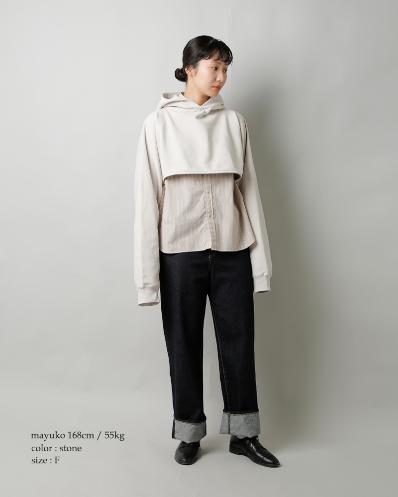 THE NORTH FACE PURPLE LABEL(ノースフェイスパープルレーベル)オーガニックコットン裏毛フィールドフーデッドスヌード“11ozFieldHoodedSnood”n25fk047