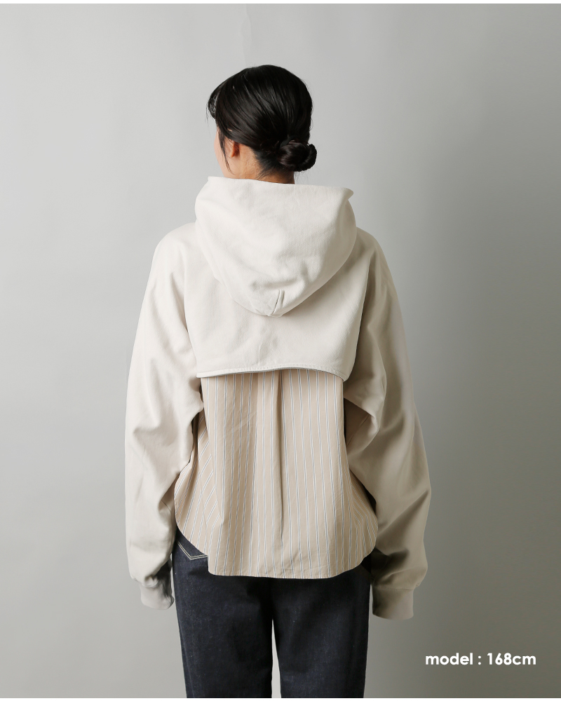 THE NORTH FACE PURPLE LABEL(ノースフェイスパープルレーベル)オーガニックコットン裏毛フィールドフーデッドスヌード“11ozFieldHoodedSnood”n25fk047