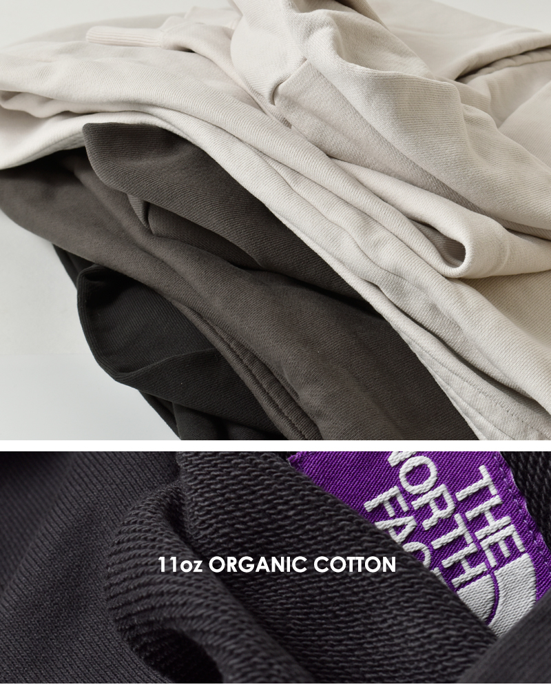 THE NORTH FACE PURPLE LABEL(ノースフェイスパープルレーベル)オーガニックコットン裏毛フィールドフーデッドスヌード“11ozFieldHoodedSnood”n25fk047
