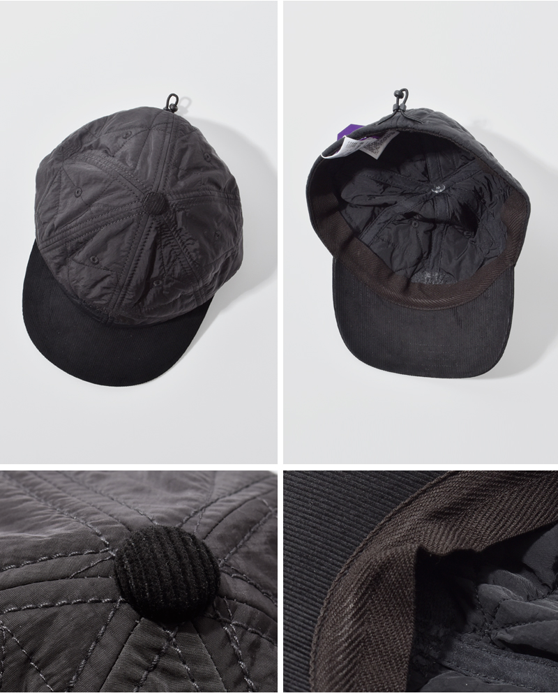THE NORTH FACE PURPLE LABEL(ノースフェイスパープルレーベル)キルティングフィールドキャップ“QuiltingFieldCap”n25fp089