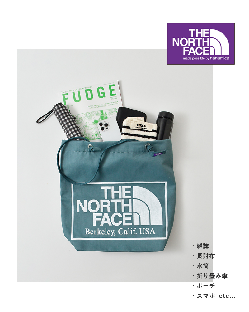 THE NORTH FACE PURPLE LABEL(ノースフェイスパープルレーベル)コーデュラナイロンフィールドトートバッグ“CORDURANylonFieldToteBag”n25fu020