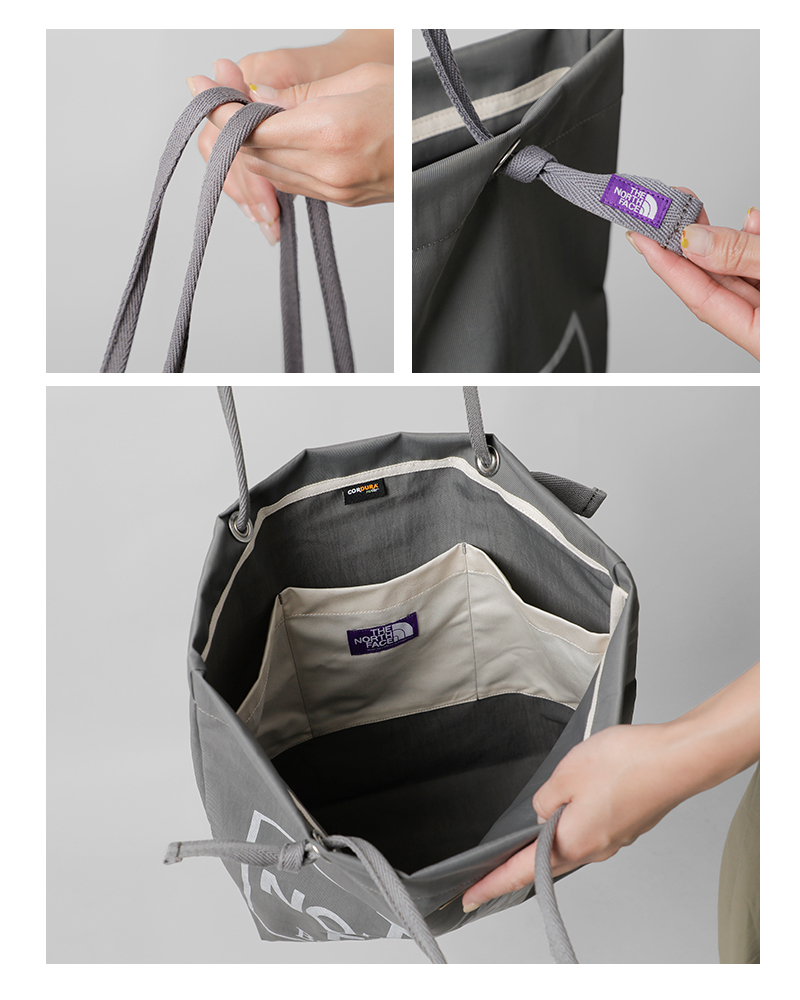 THE NORTH FACE PURPLE LABEL(ノースフェイスパープルレーベル)コーデュラナイロンフィールドトートバッグ“CORDURANylonFieldToteBag”n25fu020