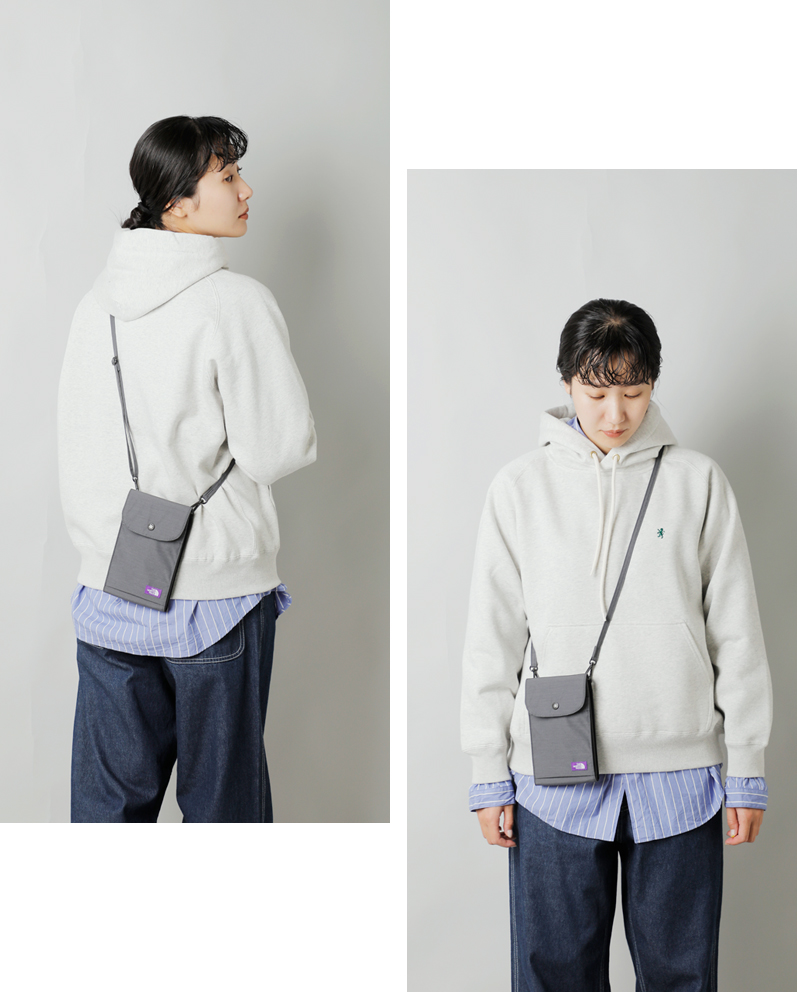 THE NORTH FACE PURPLE LABEL(ノースフェイスパープルレーベル)撥水マウンテンウィンドユーティリティケース“MountainWindUtilityCase”n25fu057