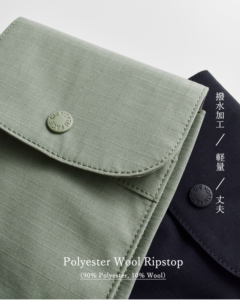 THE NORTH FACE PURPLE LABEL(ノースフェイスパープルレーベル)撥水マウンテンウィンドユーティリティケース“MountainWindUtilityCase”n25fu057