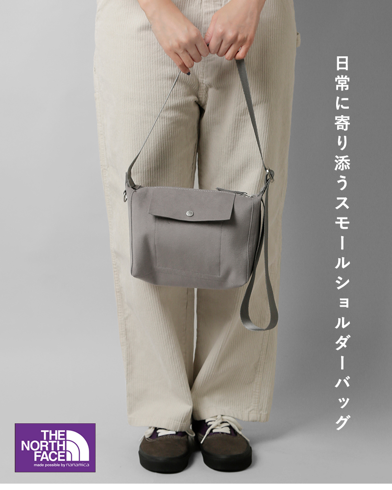 THE NORTH FACE PURPLE LABEL(ノースフェイスパープルレーベル)シンセティックレザーデミショルダーバッグ“SyntheticLeatherDemiShoulderBag”n25fu096