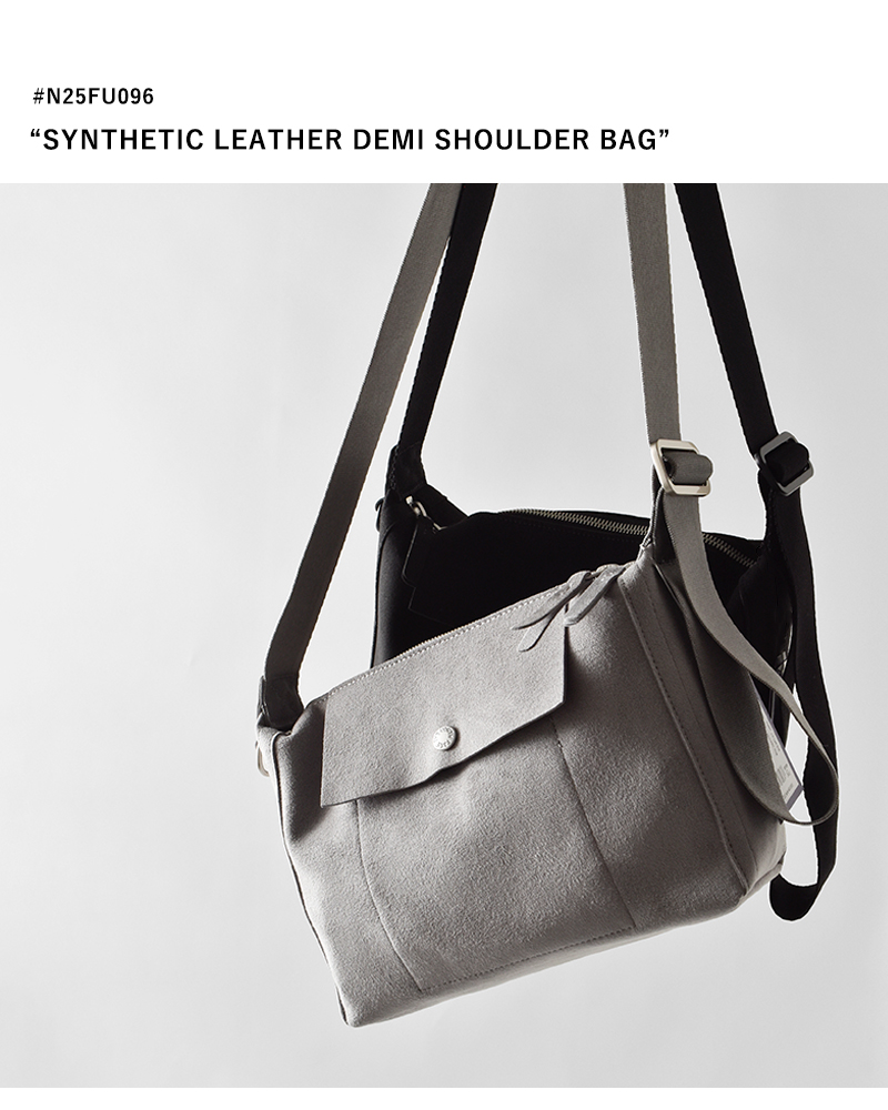 THE NORTH FACE PURPLE LABEL(ノースフェイスパープルレーベル)シンセティックレザーデミショルダーバッグ“SyntheticLeatherDemiShoulderBag”n25fu096