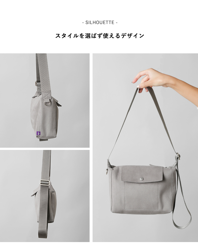 THE NORTH FACE PURPLE LABEL(ノースフェイスパープルレーベル)シンセティックレザーデミショルダーバッグ“SyntheticLeatherDemiShoulderBag”n25fu096