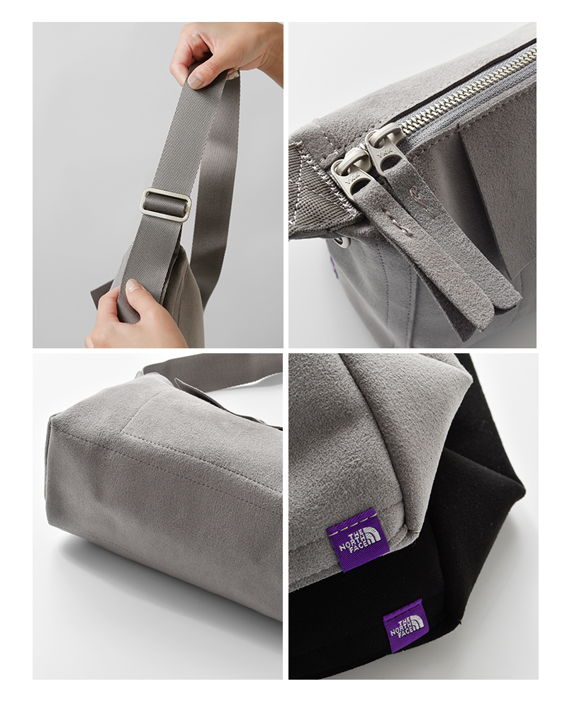 THE NORTH FACE PURPLE LABEL(ノースフェイスパープルレーベル)シンセティックレザーデミショルダーバッグ“SyntheticLeatherDemiShoulderBag”n25fu096
