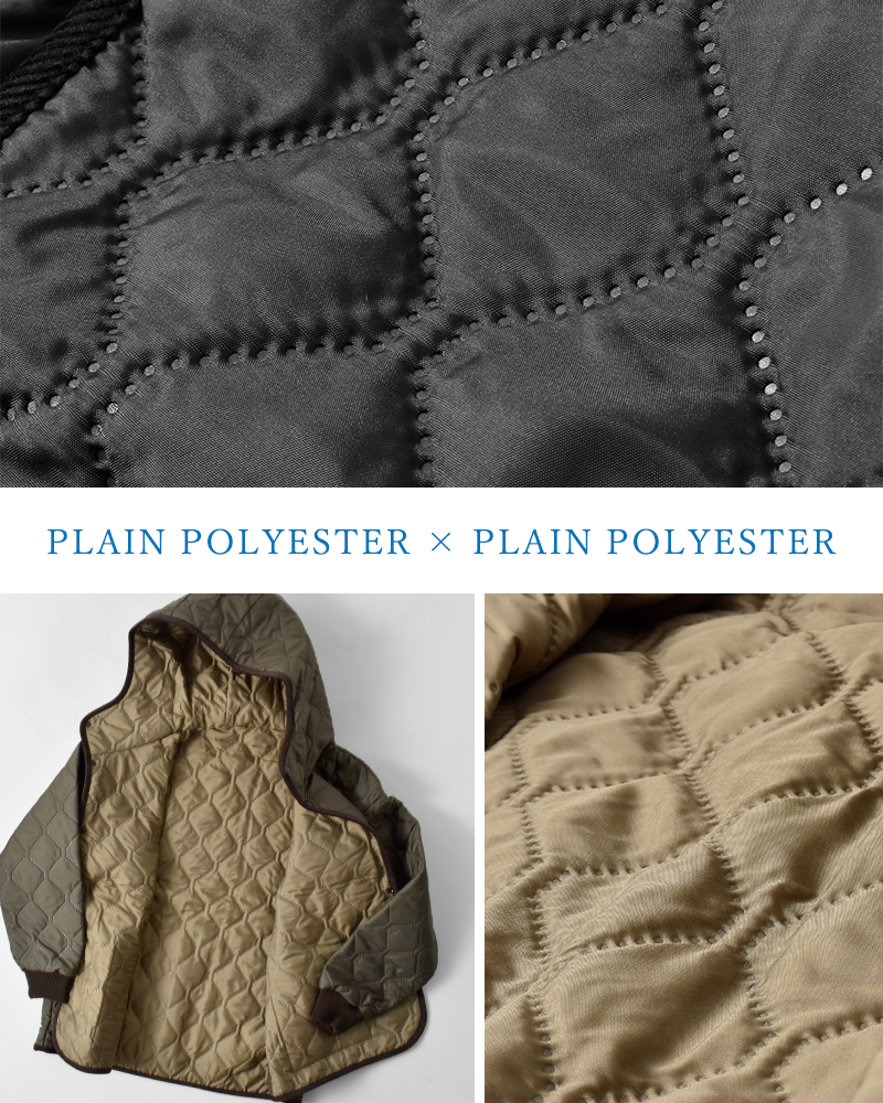 ARMEN(アーメン)ヒートキルトオーバーサイズフーデッドジャケットnam2561pp