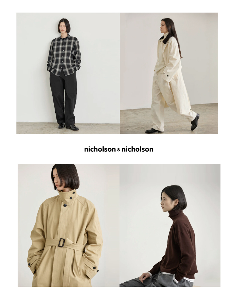 nicholson&nicholson ニコルソンアンドニコルソン ストレッチ