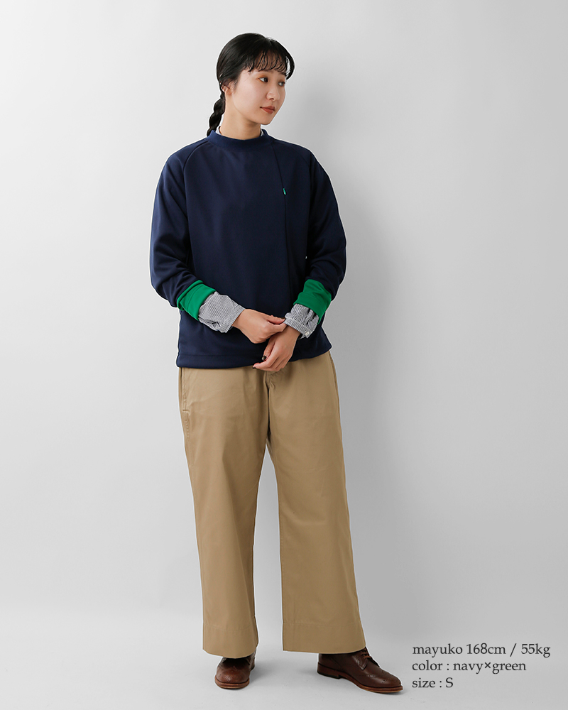 nisica(ニシカ)クルーネックカットソープルオーバーnis-1362