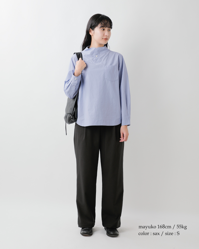 nisica(ニシカ)コットンタイプライタープルオーバーシャツnis-1371