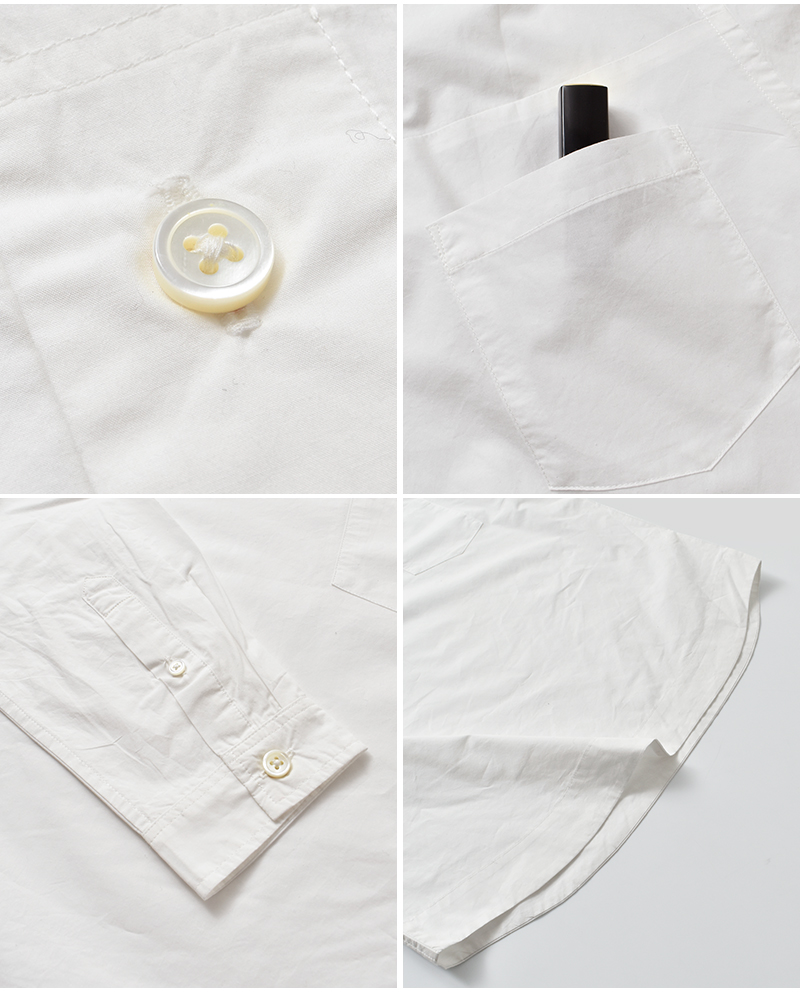 nisica(ニシカ)コットンタイプライタープルオーバーシャツnis-1371