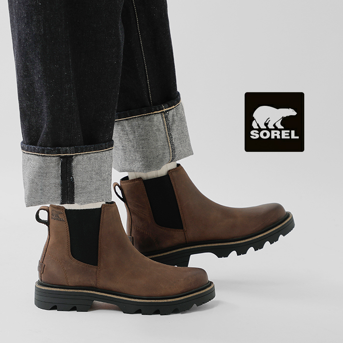 SOREL ソレル レヴェルロード ウォータープルーフ チェルシー